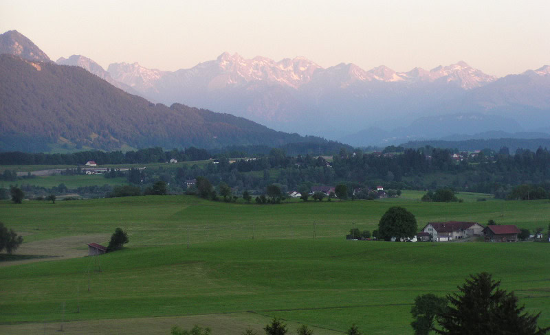 Ballonfahrt über dem Allgäu 28 Ballonfahrt Luftaufnahmen 40