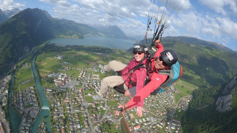 Ein absolutes Highlight - Paragliding-Tandemflug über Interlaken 27 Interlaken 4 Paragliding