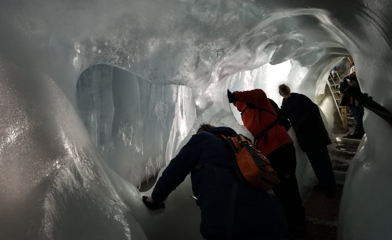 Besonderer Ausflugtipp - den Natur Eis Palast erkunden 18 Hinterduxer Gletscher 108 Natur Eispalast
