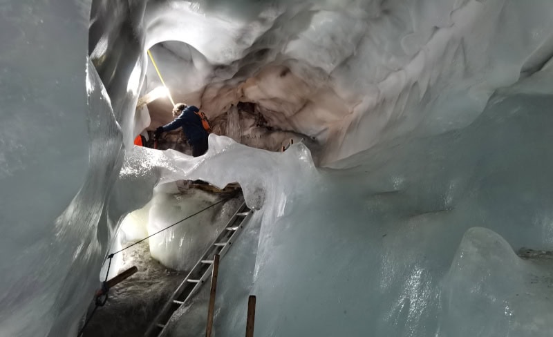 Besonderer Ausflugtipp - den Natur Eis Palast erkunden 27 Hinterduxer Gletscher 111 Natur Eispalast