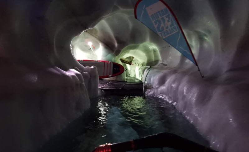 Besonderer Ausflugtipp - den Natur Eis Palast erkunden 43 Hinterduxer Gletscher 126 Natur Eispalast Eis See