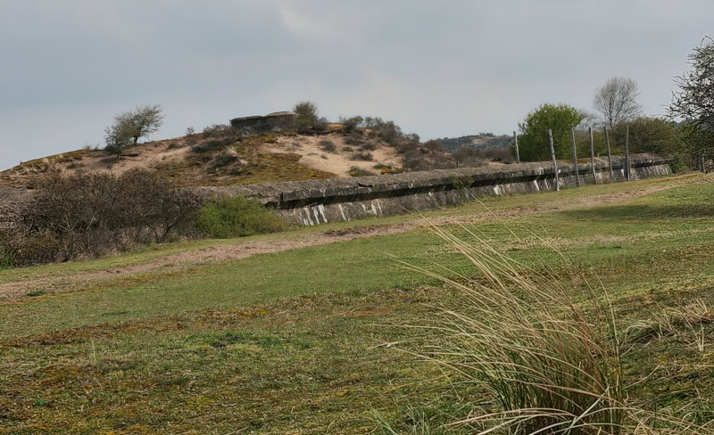 E-Biketour durch die Natur um Zandvoort - Nationalpark Zuid-Kennemerland 30 Zaanfort 302 Kriegswall