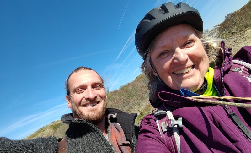 E-Biketour durch die Natur um Zandvoort - Nationalpark Zuid-Kennemerland 21 Zaanfort 334 E Biketour mit Bram Molenaar