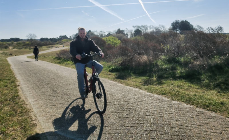 E-Biketour durch die Natur um Zandvoort - Nationalpark Zuid-Kennemerland 37 Zaanfort 338 E Biketour mit Bram Molenaar