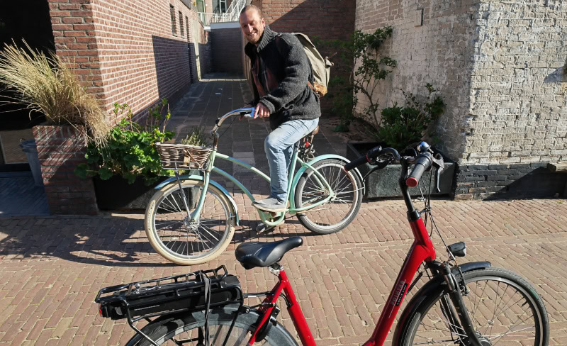 E-Biketour durch die Natur um Zandvoort - Nationalpark Zuid-Kennemerland 11 Zaanfort 341 E Biketour mit Bram Molenaar