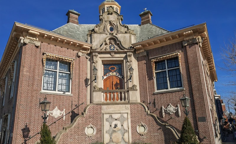 E-Biketour durch die Natur um Zandvoort - Nationalpark Zuid-Kennemerland 2 Zaanfort 39 Altes Rathaus