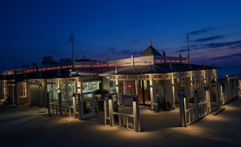 E-Biketour durch die Natur um Zandvoort - Nationalpark Zuid-Kennemerland 22 Zaanfort 91 Restaurant Thalassa Abendessen