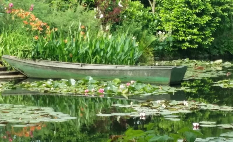 Radtour „Mit dem Rad nach Giverny zum Garten von Claude Monet“ 24 Garten von Claude Monet