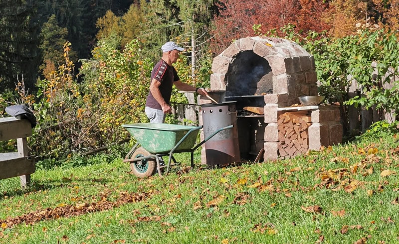 Wanderung von Vöran nach Mölten in Südtirol 45 Bacher Hof