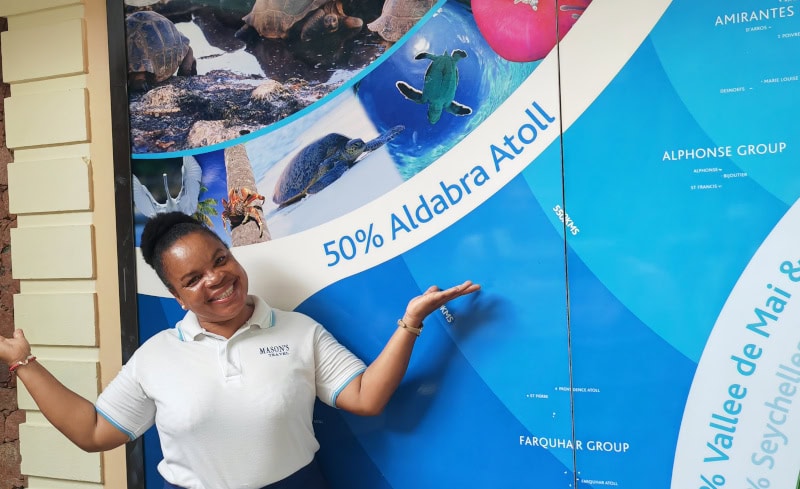 Spaziergang im „Urwald“ Vallée de Mai auf der Insel Praslin 9 Vallée de Mai