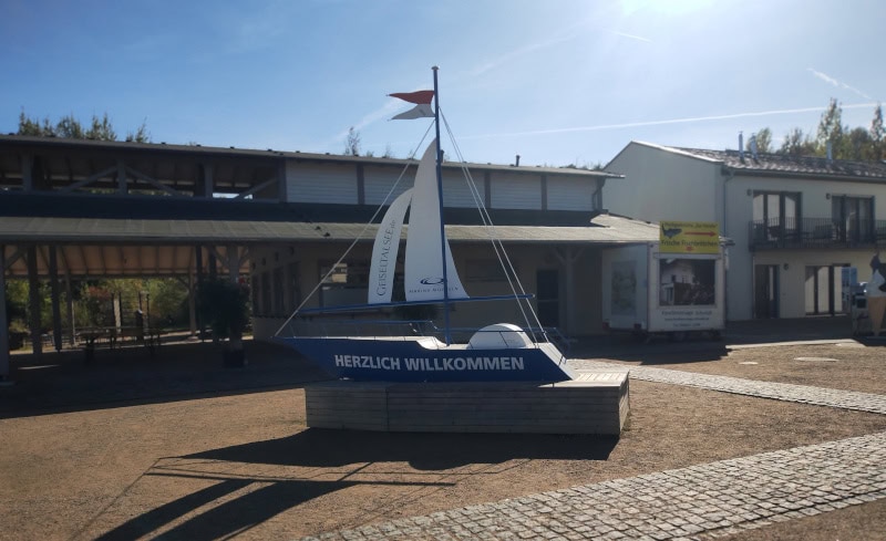 Ausflug auf den Geiseltalsee im Saalekreis in Sachsen-Anhalt 1 Geiseltalsee, Marina Mücheln