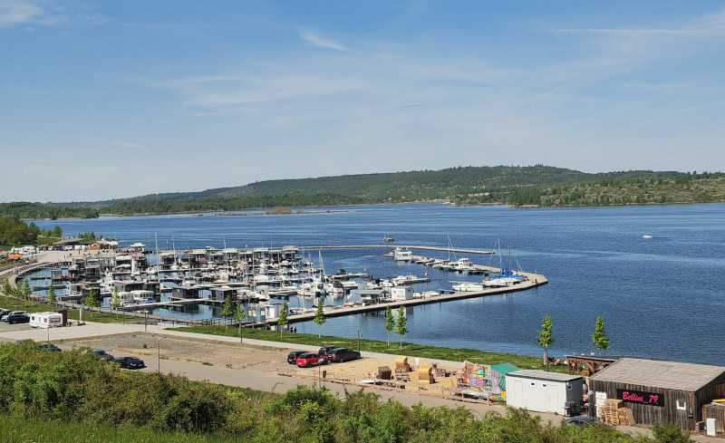 Ausflug auf den Geiseltalsee im Saalekreis in Sachsen-Anhalt 20 Geiseltalsee, Marina Braunsbedra