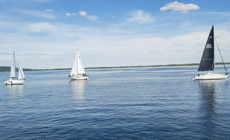 Ausflug auf den Geiseltalsee im Saalekreis in Sachsen-Anhalt 4 Geiseltalsee