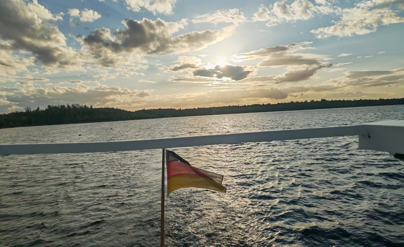 Ausflug auf den Geiseltalsee im Saalekreis in Sachsen-Anhalt 30 Geiseltalsee, Marina Braunsbedra, MS Geiseltalsee