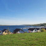 Ausflug auf den Geiseltalsee im Saalekreis in Sachsen-Anhalt 11 Geiseltalsee 50 Marina Muecheln Ferienhaeuser