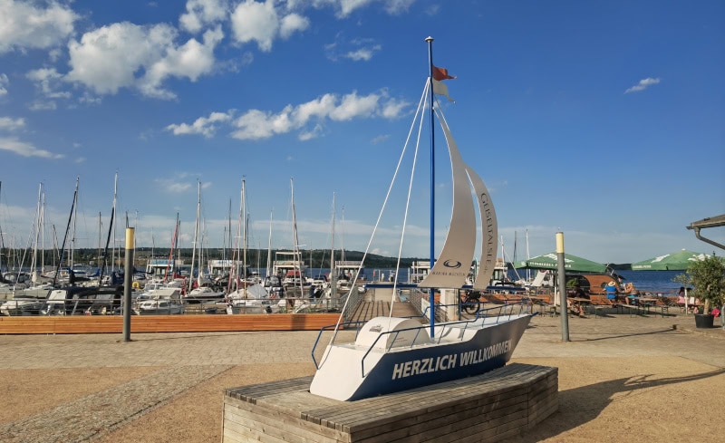 Ausflug auf den Geiseltalsee im Saalekreis in Sachsen-Anhalt 10 Geiseltalsee, Marina Mücheln