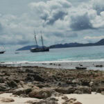 Ausflug zur Vogelinsel Aride auf den Seychellen 61 Sea Pearl vor Aride 55