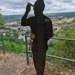 Wandern auf dem Fränkischen Rotwein-Wanderweg in Churfranken 15 Fraenkischer Rotweinwanderweg 140 Kunst